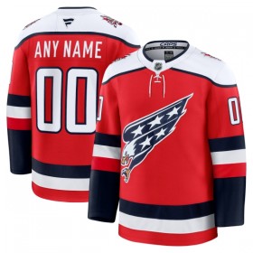 Miesten NHL Washington Capitals Pelipaita Custom 2025-26 Fanatics Premium Alternate Punainen
